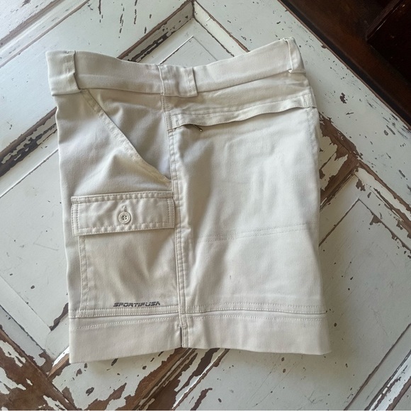 Sportiff Original Shorts Mens 32" Cargo 7 Pocket Fishing Hiking Outdoors - Picture 10 of 10